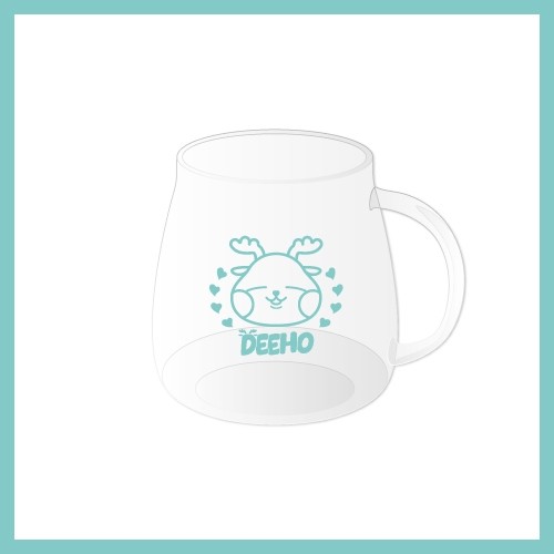 JANG MINHO DEEHO Goods - HEAT RESISTANT GLASS CUP - kpoptown.ca