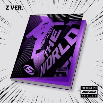 ATEEZ Album - THE WORLD EP.2 : OUTLAW (Z VER.) CD - kpoptown.ca