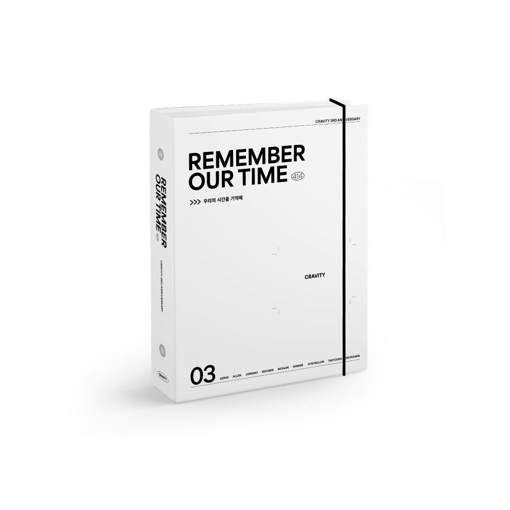 CRAVITY REMEMBER OUR TIME Goods - Photocard Binder - kpoptown.ca