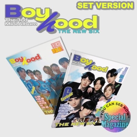 [SET] THE NEW SIX (TNX) 3rd Mini Album - BOYHOOD (SET Ver.) 2CD - kpoptown.ca