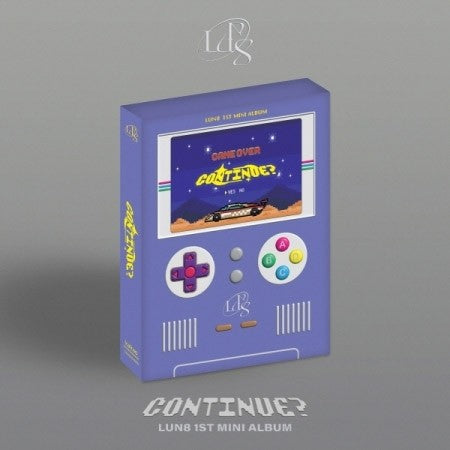 LUN8 1st Mini Album - CONTINUE (I Ver.) CD + Poster - kpoptown.ca