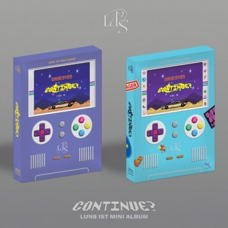 [SET] LUN8 1st Mini Album - CONTINUE (SET Ver.) 2CD + 2Poster - kpoptown.ca