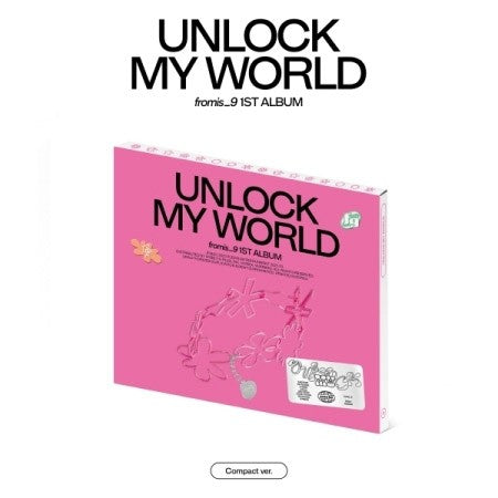 [Compact] Fromis_9 1st Album - Unlock My World (Random Ver.) CD - kpoptown.ca