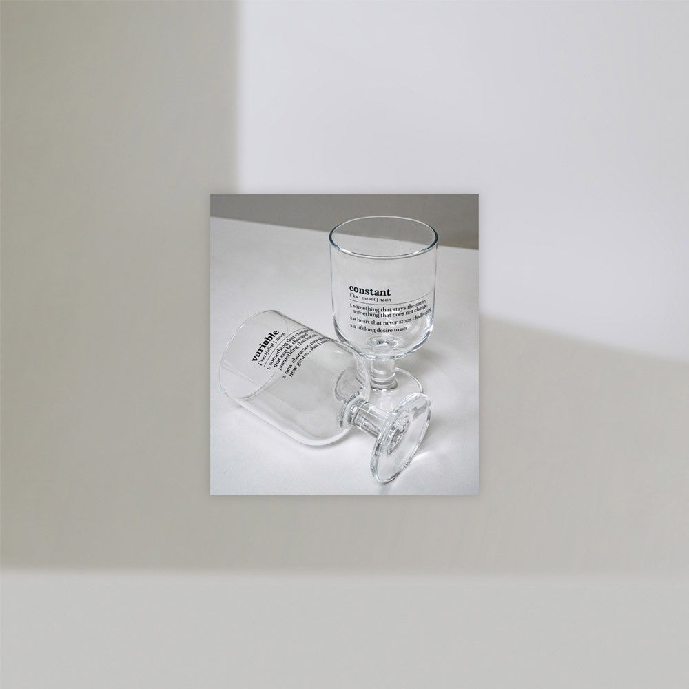 YOO YEON SEOK 20th Anniversary Goods - Constant & Variable Wine Glass Set - kpoptown.ca