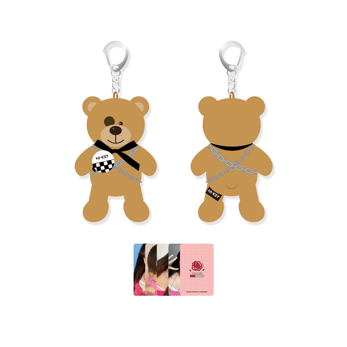 H1-KEY 500 DAYS Goods - BENIQUE DOLL KEYRING - kpoptown.ca