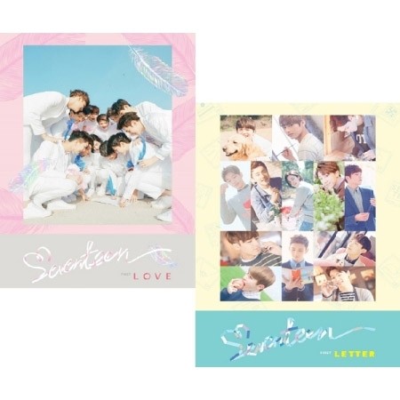 [Re-Release] SEVENTEEN 1st Album - FIRST ‘LOVE & LETTER’ (RANDOM Ver.) CD - kpoptown.ca