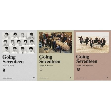 [Re-Release] SEVENTEEN 3rd Mini Album - GOING SEVENTEEN (RANDOM Ver.) CD - kpoptown.ca