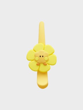 BT21 Line Friends Goods - minini Happy Flower Hair Clip - kpoptown.ca