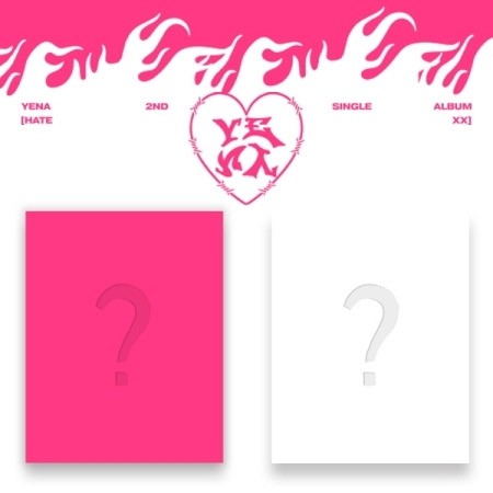 [SET] YENA 2nd Single Album - HATE XX (SET Ver.) 2CD - kpoptown.ca