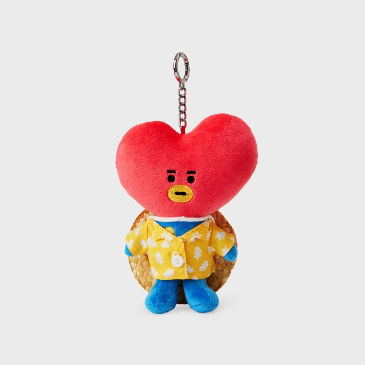 BT21 Impressive Present Goods - Summer Lane Bag Charm Doll - kpoptown.ca