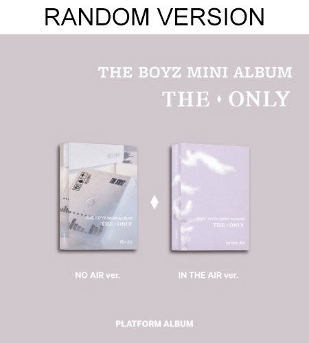 [Smart Album] THE BOYZ 3rd Mini Album - THE ONLY (Random Ver.) Platform Album - kpoptown.ca