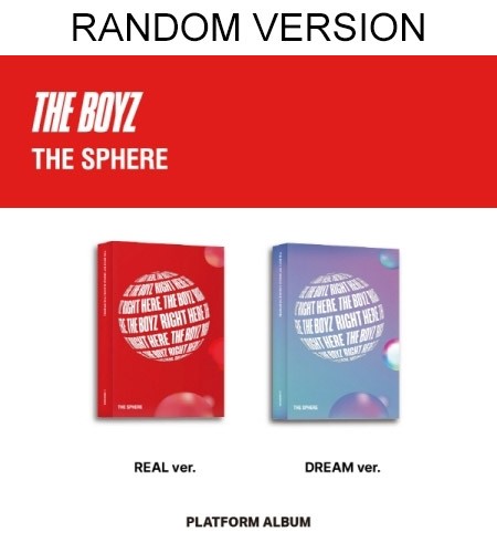 [Smart Album] THE BOYZ 1st Single Album - THE SPHERE (Random Ver.) Platform Album - kpoptown.ca