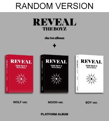 [Smart Album] THE BOYZ 1st Album - REVEAL (Random Ver.) Platform Album - kpoptown.ca