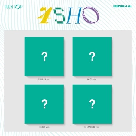 [SET][DIGIPACK] TEEN TOP 7th Single Album - 4SHO (SET Ver.) 4CD - kpoptown.ca