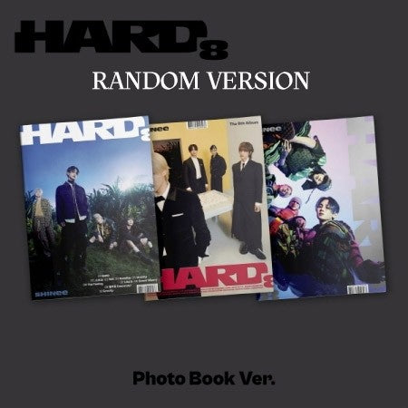 [Photobook] SHINee 8th Album - HARD (Random Ver.) CD + Poster - kpoptown.ca