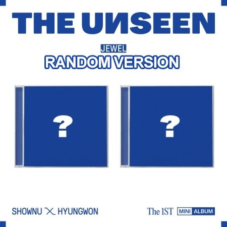 [JEWEL] SHOWNU X HYUNGWON 1st Mini Album - THE UNSEEN (Random Ver.) CD - kpoptown.ca