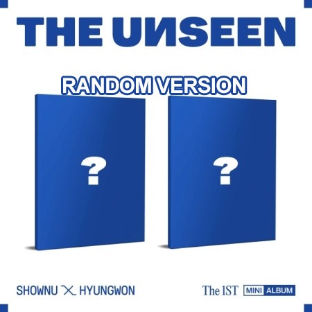 [DUST JACKET] SHOWNU X HYUNGWON 1st Mini Album - THE UNSEEN (Random Ver.) CD - kpoptown.ca