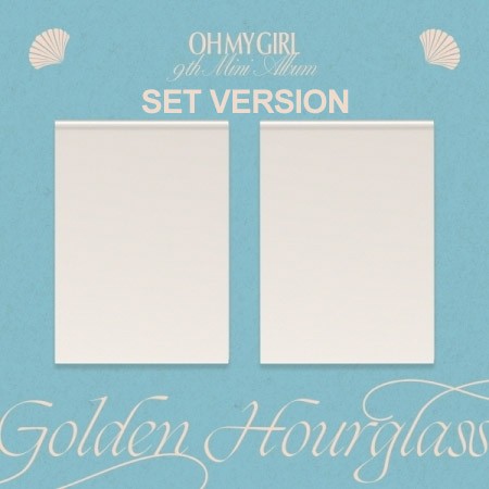 [SET] OH MY GIRL 9th Mini Album - GOLDEN HOURGLASS (SET Ver.) 2CD + 2Poster - kpoptown.ca