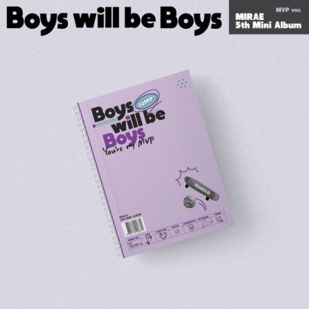 MIRAE 5th Mini Album - Boys will be Boys (MVP Ver.) CD - kpoptown.ca