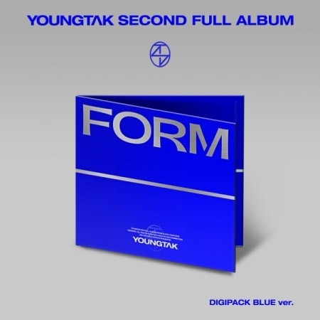 [Digipack] YOUNG TAK 2nd Album - FORM (BLUE Ver.) CD - kpoptown.ca