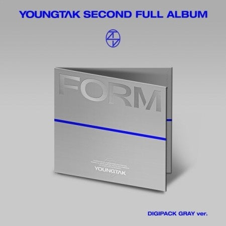 [Digipack] YOUNG TAK 2nd Album - FORM (GRAY Ver.) CD - kpoptown.ca