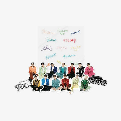 SEVENTEEN FOLLOW Goods - Sticker Set - kpoptown.ca