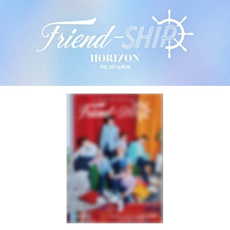 HORI7ON 1st Album - Friend-SHIP (A Ver.) CD - kpoptown.ca