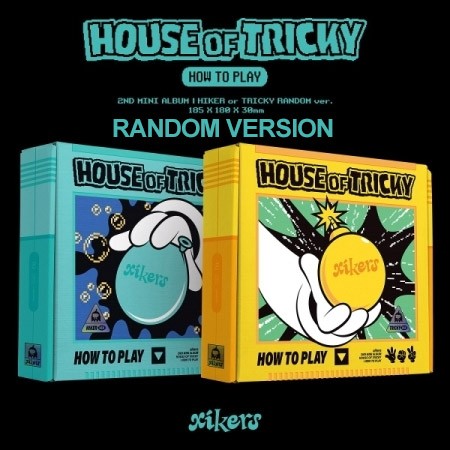 xikers 2nd Mini Album - HOUSE OF TRICKY : HOW TO PLAY (Random Ver.) CD - kpoptown.ca