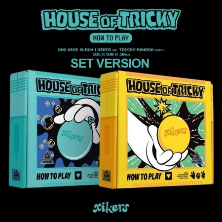 [SET] xikers 2nd Mini Album - HOUSE OF TRICKY : HOW TO PLAY (SET Ver.) 2CD - kpoptown.ca