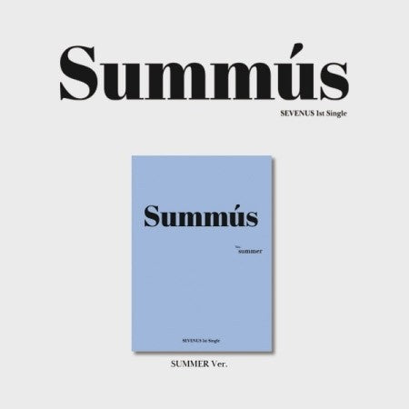 SEVENUS 1st Single Album - SUMMUS (Summer Ver.) CD - kpoptown.ca
