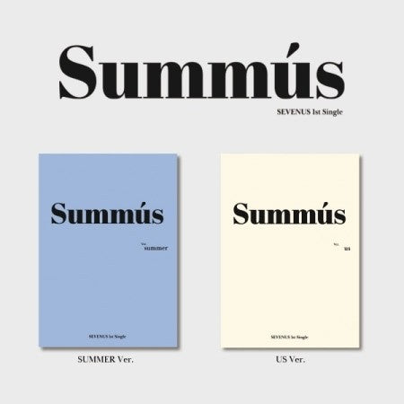 [SET] SEVENUS 1st Single Album - SUMMUS (SET Ver.) 2CD - kpoptown.ca