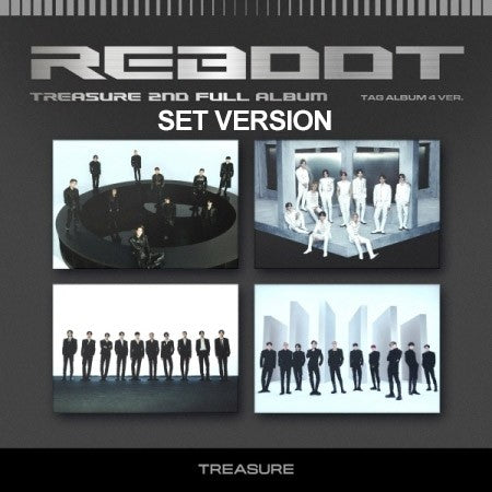 [SET][YG TAG] TREASURE 2nd Album - REBOOT (SET Ver.) YG TAG - kpoptown.ca