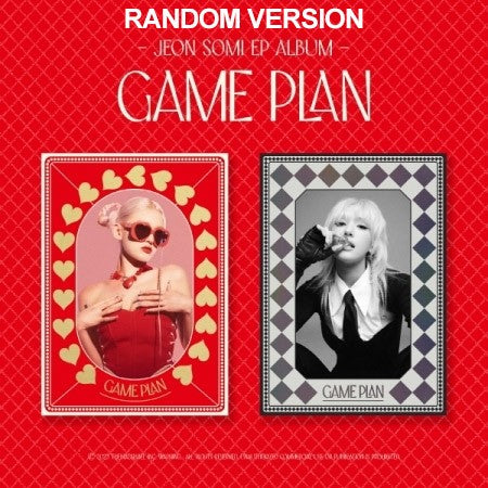 [PHOTOBOOK] JEON SOMI EP Album - GAME PLAN (Random Ver.) CD + Poster - kpoptown.ca