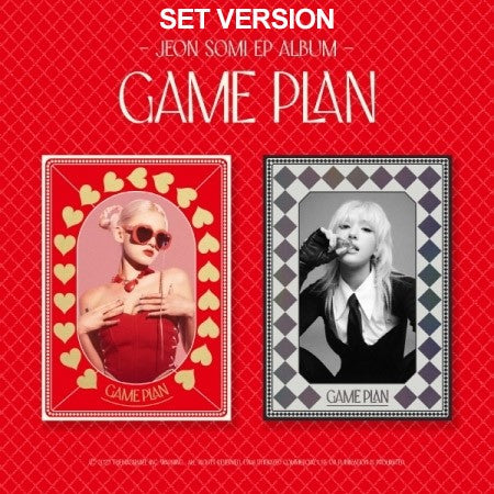 [SET][PHOTOBOOK] JEON SOMI EP Album - GAME PLAN (SET Ver.) 2CD + 2Poster - kpoptown.ca