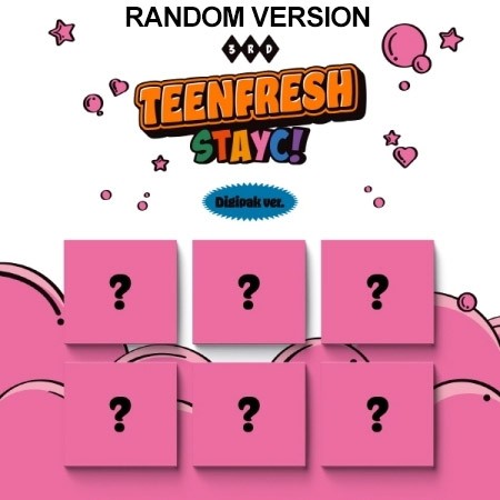 [DIGIPACK] STAYC 3rd Mini Album - TEENFRESH (Random Ver.) CD - kpoptown.ca