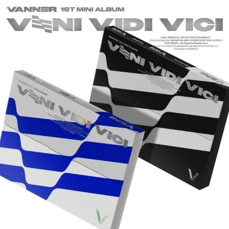 [SET] VANNER 1st Mini Album - VENI VIDI VICI (SET Ver.) 2CD + 2Poster - kpoptown.ca