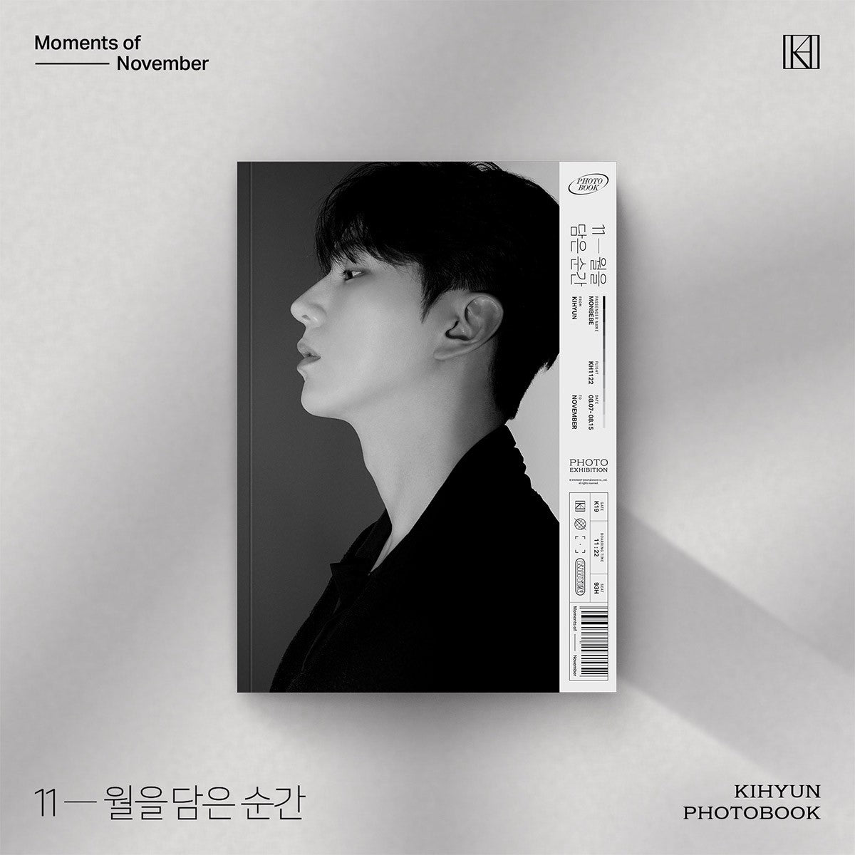 KIHYUN PHOTOBOOK - Moments of November - kpoptown.ca