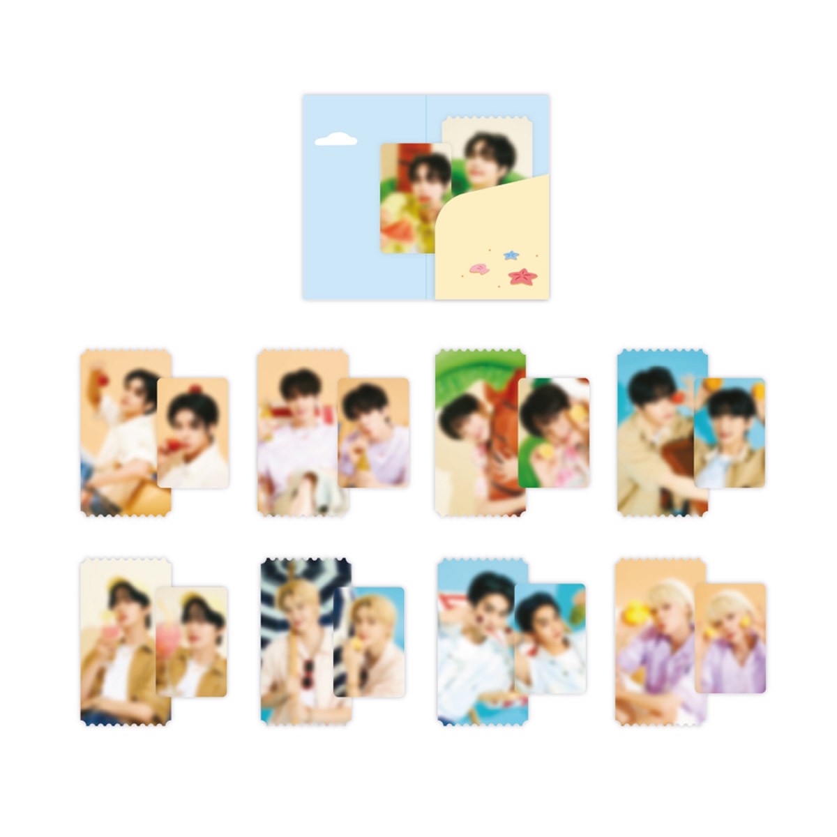 CRAVITY SUMMER CCREW Goods - TICKET PHOTO SET - kpoptown.ca