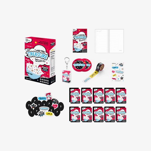 TREASURE 2023 DEBUT ANNIVERSARY CEREAL DECO KIT - kpoptown.ca