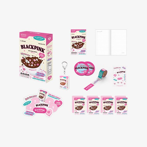 [2nd Press] BLACKPINK 2023 DEBUT ANNIVERSARY CEREAL DECO KIT - kpoptown.ca