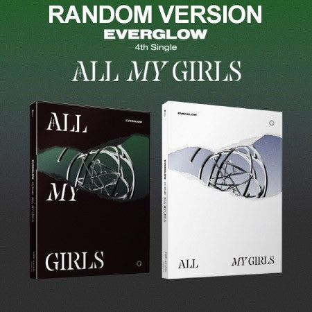 EVERGLOW 4th Single Album - ALL MY GIRLS (Random Ver.) CD - kpoptown.ca