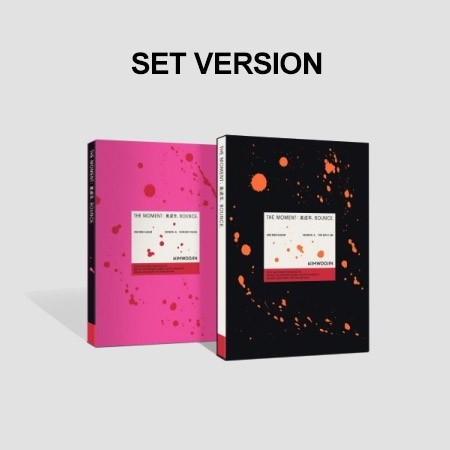 [SET] KIM WOO JIN 2nd Mini Album - The moment : 美成年, Bounce. (SET Ver.) 2CD + 2Poster - kpoptown.ca