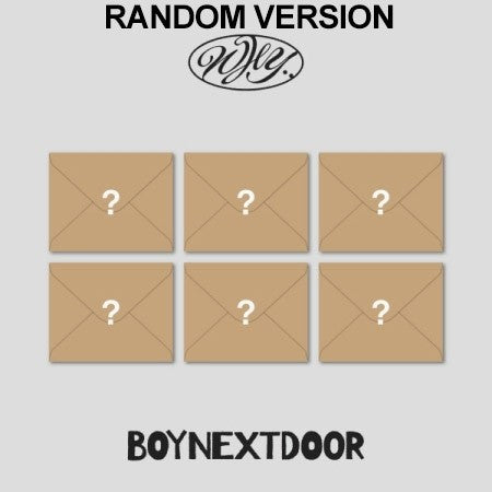 [LETTER] BOYNEXTDOOR 1st EP Album - WHY.. (Random Ver.) CD - kpoptown.ca