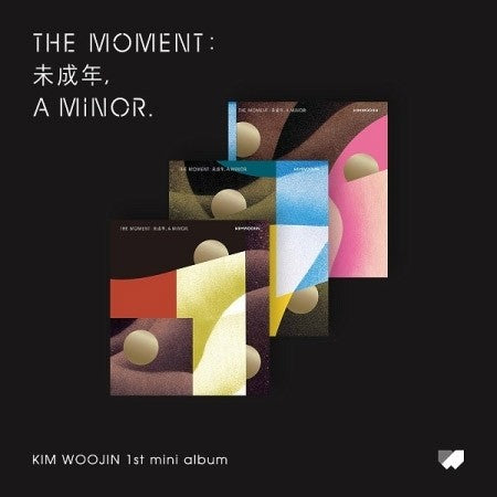 KIM WOOJIN 1st Mini Album - The moment : 未成年, A MINOR. (Random Ver.) CD - kpoptown.ca