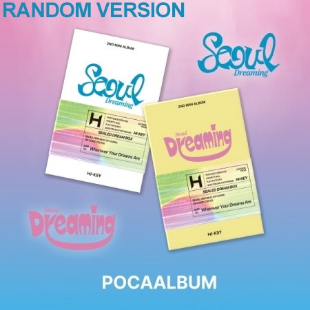 [Smart Album] H1-KEY 2nd Mini Album - Seoul Dreaming (Random Ver.) Poca Album - kpoptown.ca