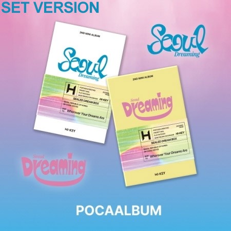 [SET][Smart Album] H1-KEY 2nd Mini Album - Seoul Dreaming (SET Ver.) 2Poca Album - kpoptown.ca