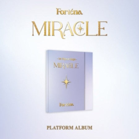 [Smart Album] Fortena 1st Single Album - Miracle Platform Album - kpoptown.ca