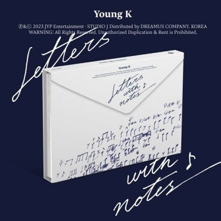 Young K (DAY6) Album - Letters with notes CD - kpoptown.ca