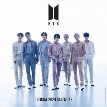 [Printed in UK] BTS 2024 WALL CALENDAR (LIMITED EDITION) - kpoptown.ca