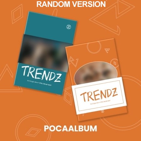 [Smart Album] TRENDZ 3rd Single Album - STILL ON MY WAY (Random Ver.) POCA ALBUM - kpoptown.ca